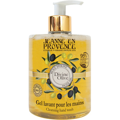 Gel Lavant et Nourrissant pour les Mains Divine Olive