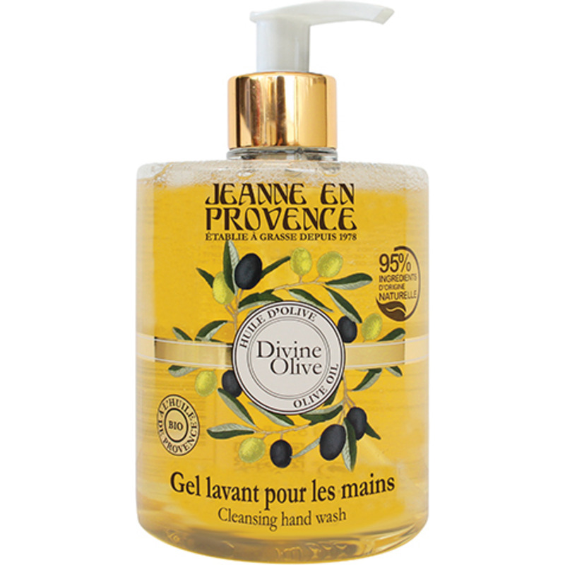Gel Lavant et Nourrissant pour les Mains Divine Olive