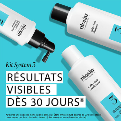 Mini Kit Anti-chute System 3 Chute Modérée Cheveux Abîmés/Colorés Nioxin