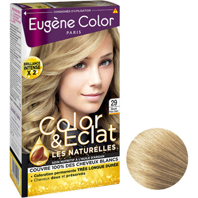 Kit Coloration Color & Eclat 29 Blond Très Clair Les Naturelles Eugène Color