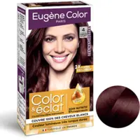 Kit Coloration Color & Eclat 4 Châtain Acajou Les Naturelles Eugène Color