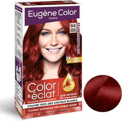 Kit Coloration Color & Eclat 64 Rouge Passion Les Flamboyantes Eugène Color