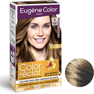 Kit Coloration Color & Eclat 9 Blond Foncé Les Naturelles Eugène Color