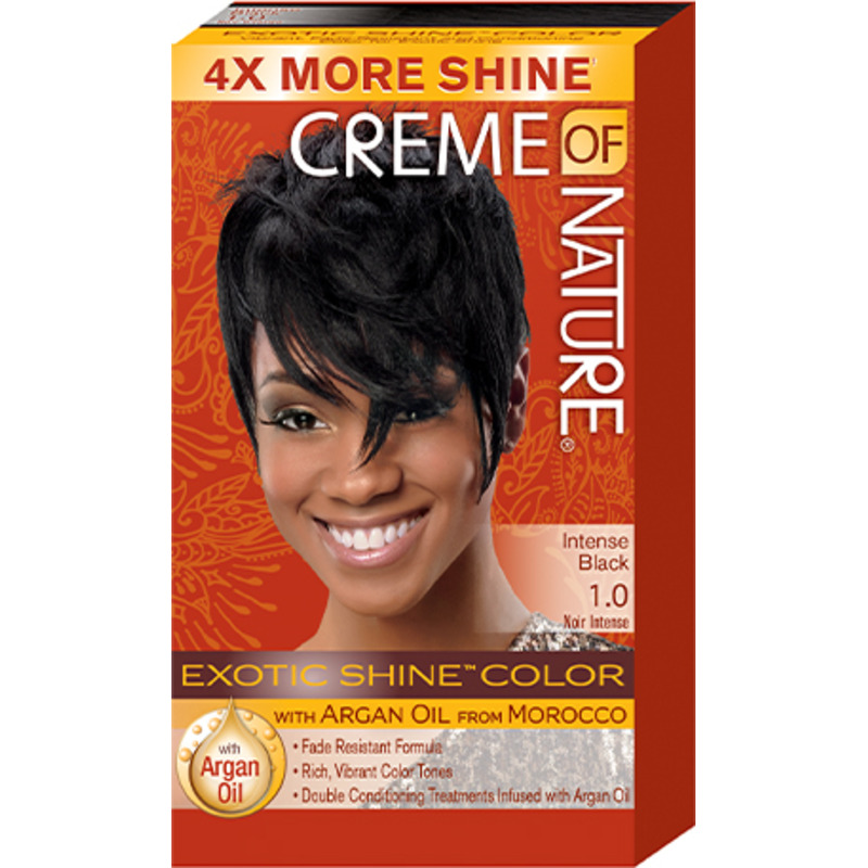 Kit Coloration Permanente n°1.0 Intense Black Creme of Nature