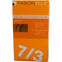 Kit Coloration Sans Ammoniaque Blond Doré 7/3 Fascinelle