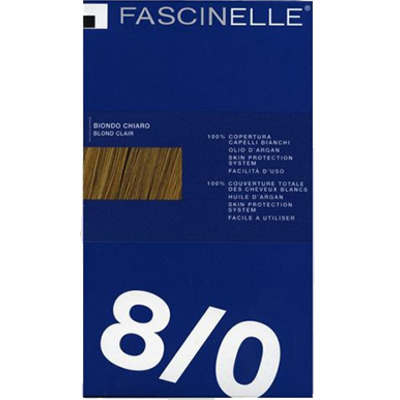Kit Coloration Sans Ammoniaque Blond Clair 8/0 Fascinelle