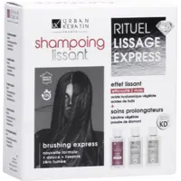 Coffret Rituel Lissage Express Shampooing Lissant Urban Keratin