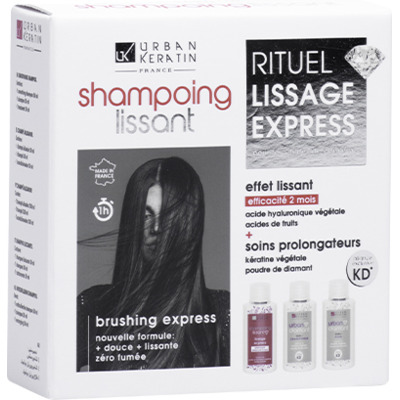 Coffret Rituel Lissage Express Shampooing Lissant Urban Keratin