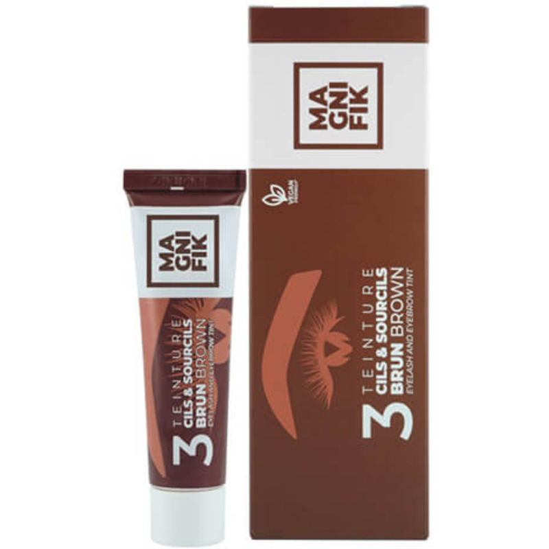 Kit Teinture Cils & Sourcils Brun 3 Magnifik Generik