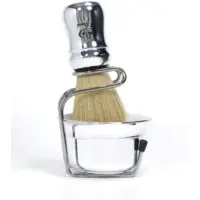 Kit barbe blaireau poils synthétiques