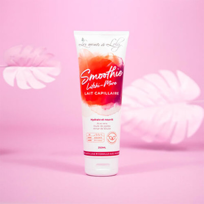 Lait Capillaire Smoothie Litchi Mûre Les Secrets de Loly