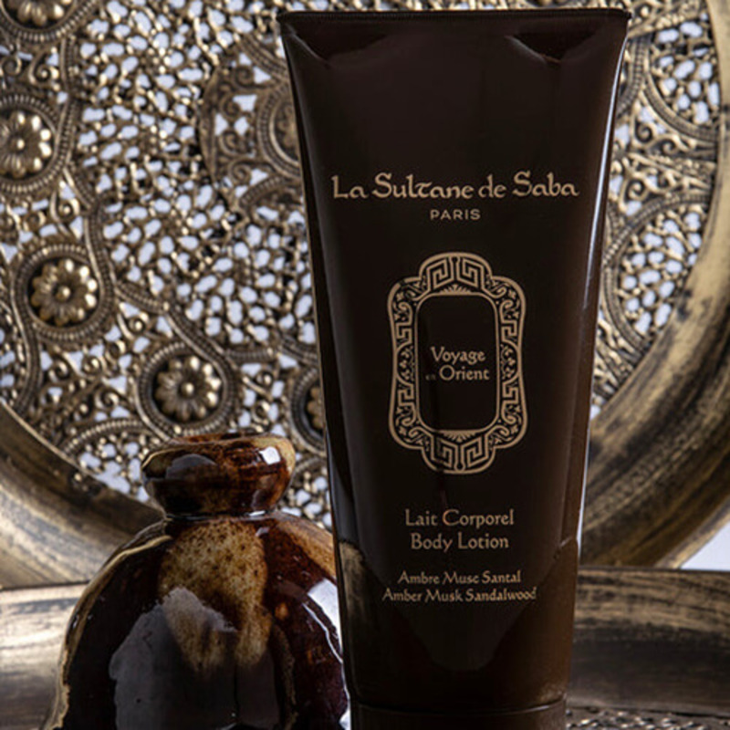 Lait Corporel Ambre Musc Santal La Sultane de Saba