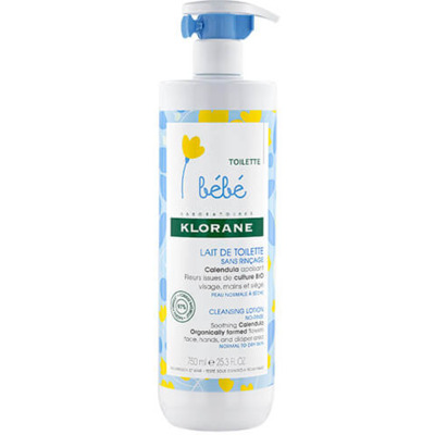 Lait de Toilette Calendula Bébé Klorane 750ml