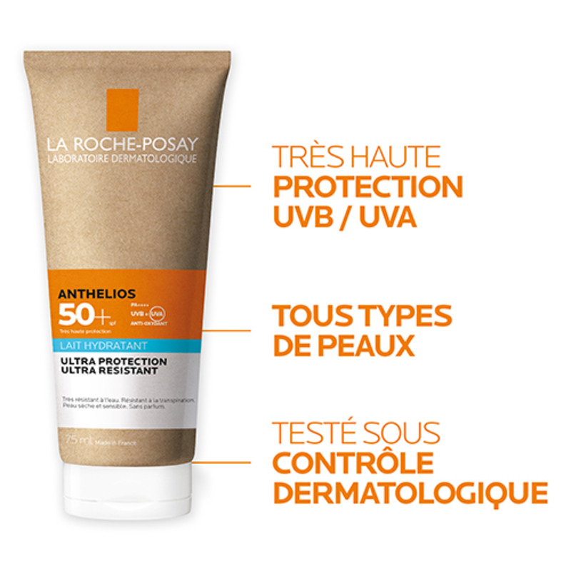 Anthelios Lait Hydratant SPF50+ Tube Eco-responsable 75ml La Roche Posay