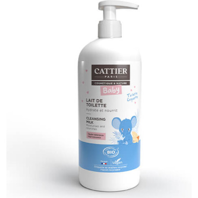 Lait de Toilette Bébé Cattier 500ml