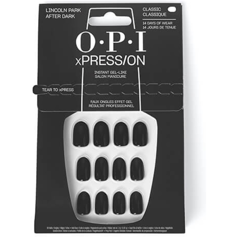 Faux Ongles xPress/On Lincoln Park After Dark Around OPI