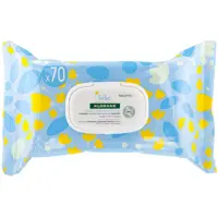 Lingettes Nettoyantes Douces Calendula Bébé Klorane x70