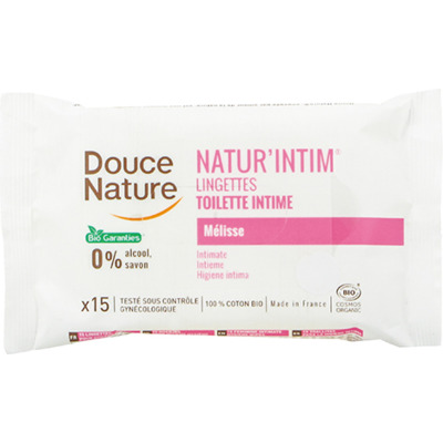 Lingettes Toilette Intime Natur'Intim Douce Nature x15