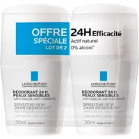 Déodorant 24H Peaux Sensibles La Roche Posay 2x50ml