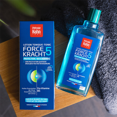 Lotion Tonique Force 5 Protection Cheveux Blancs Pétrole Hahn