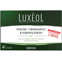 Luxéol Gélules Pousse Croissance & Fortification 3 mois