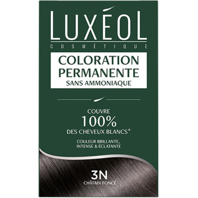 Luxéol Kit Coloration 3N Châtain Foncé