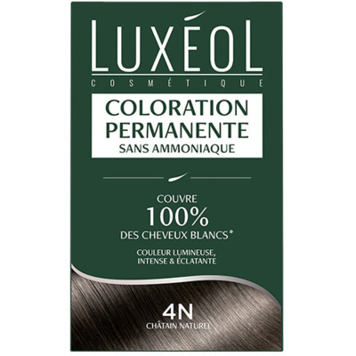 Luxéol Kit Coloration 4N Châtain Naturel