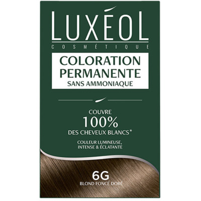 Luxéol Kit Coloration 6G Blond Foncé Doré