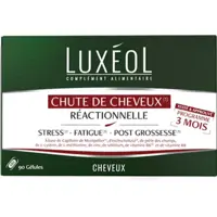 Luxéol Capsules Chute de Cheveux Réactionnelle 3 mois