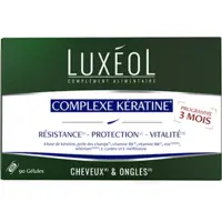 Luxéol Gélules Complexe Kératine 3 mois
