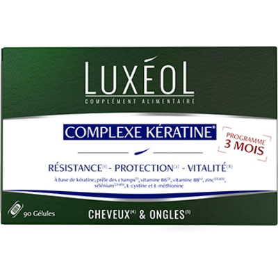 Luxéol Gélules Complexe Kératine 3 mois
