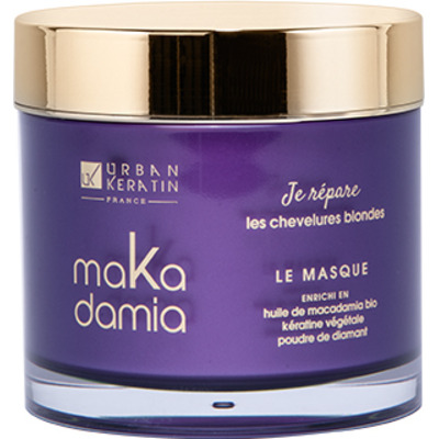 Masque Cheveux Blonds Makadamia Urban Keratin