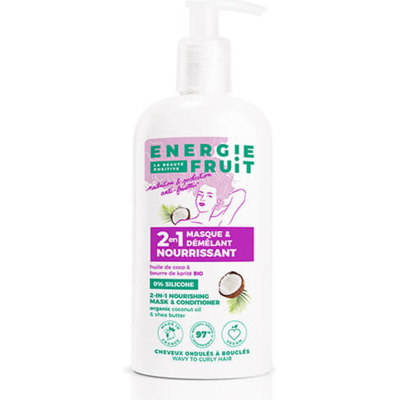 Masque 2 en 1 Nourrissant Démêlant Coco & Karité Energie Fruit