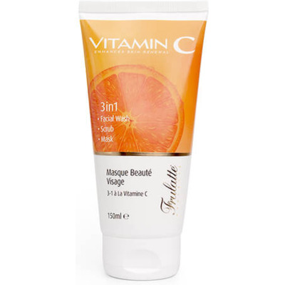 Masque Beauté Visage 3-en-1 Vitamine C Arganicare