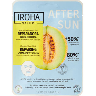 Masque Visage Après-soleil Réparateur Iroha Nature