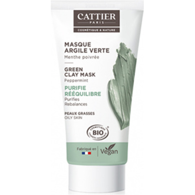 Masque Argile Verte Bio Cattier 30ml