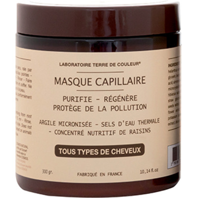 Masque Capillaire Purifiant Bio Terre de Couleur