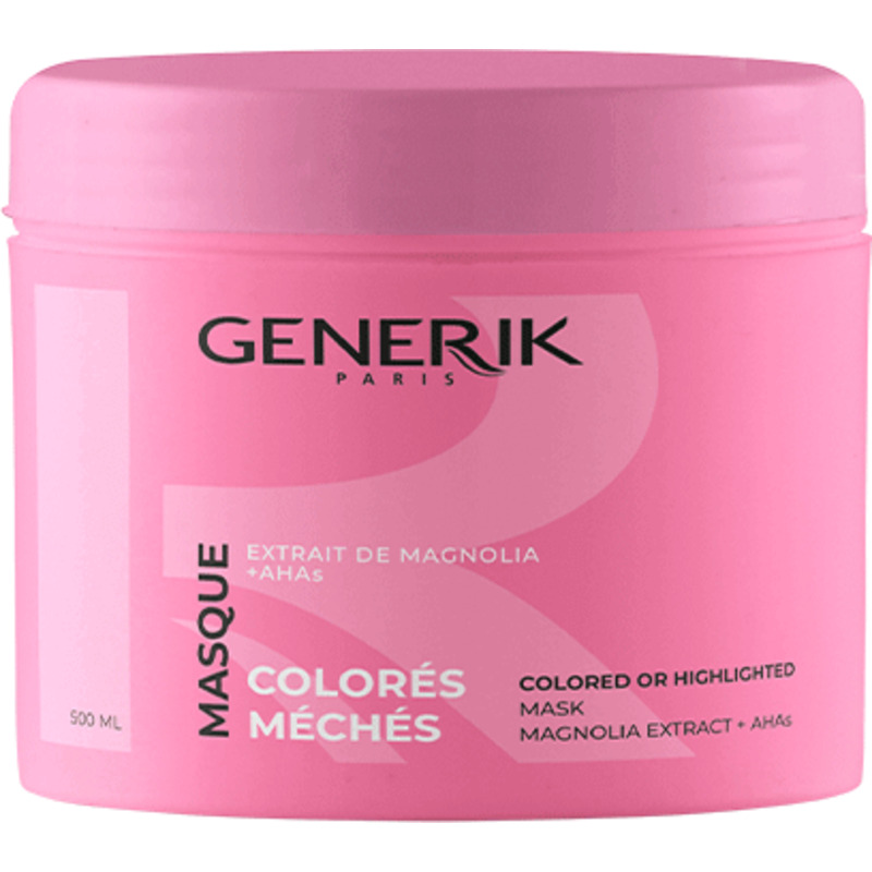 Masque Cheveux Colorés & Méchés Generik 500ml