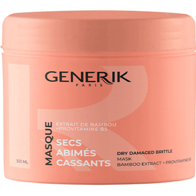 Masque Cheveux Secs Abîmés Cassants Generik 500ml