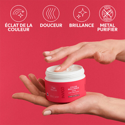 Masque Cheveux Epais Invigo Color Brilliance Wella 150ml