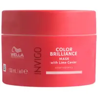 Masque Cheveux Fins à Moyens Invigo Color Brillance Wella 150ml