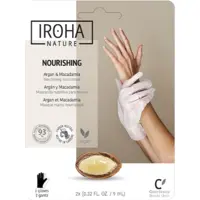 Masque Gants Mains Nourrissant Argan Macadamia Iroha Nature