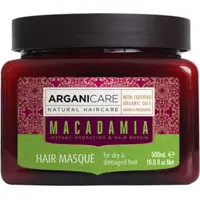 Masque Hydratant Réparateur Cheveux Secs & Abîmés Macadamia Arganicare
