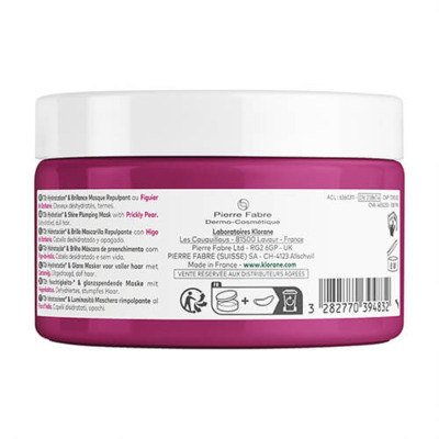 Masque Repulpant Hydratation Brillance 72H Figuier de Barbarie Klorane 250ml