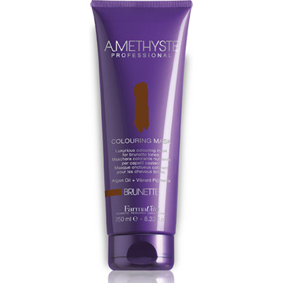 Masque Coloré Brunette Amethyste