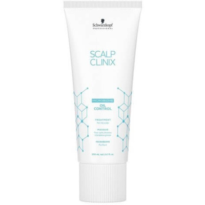 Masque Purifiant Oil Control Scalp Clinix Schwarzkopf Pro
