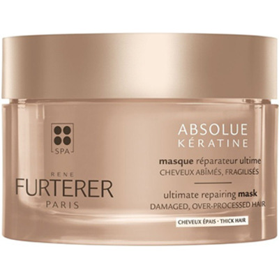 Masque Réparateur Ultime Absolue Kératine Cheveux Epais René Furterer 200ml