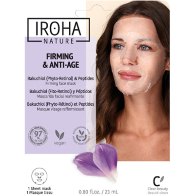 Masque Visage Raffermissant & Anti-âge Bakuchiol Iroha Nature