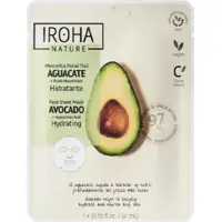 Masque Visage Hydratant Avocat Acide Hyaluronique Iroha Nature