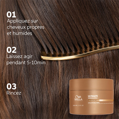 Masque Ultimate Smooth Wella 500ml